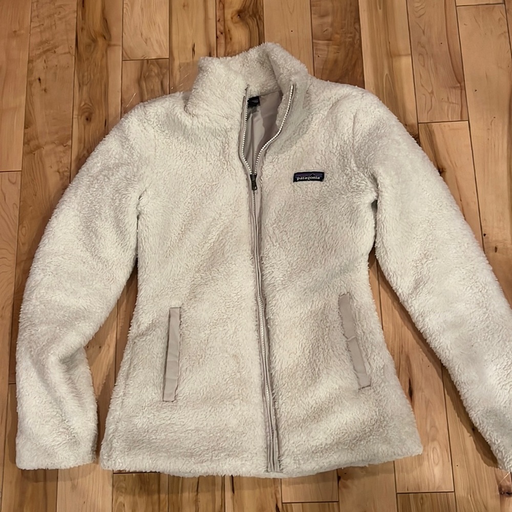 Patagonia Los Gatos fleece small birch white